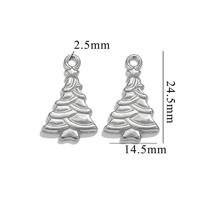 Stainless Steel Animal Pendant Dinosaur Owl Elephant Snake Lizard Charms for DIY Earrings Necklace Bracelets Jewelry Making