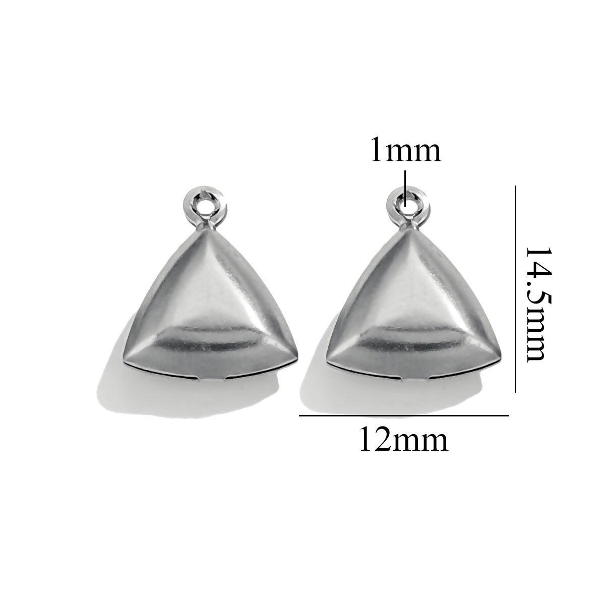 Stainless Steel Hollow Five-pointed Star Moon Pendant Waterproof Pvd Gold Plated Charm DIY Charm Earrings Chain Jewelry Making