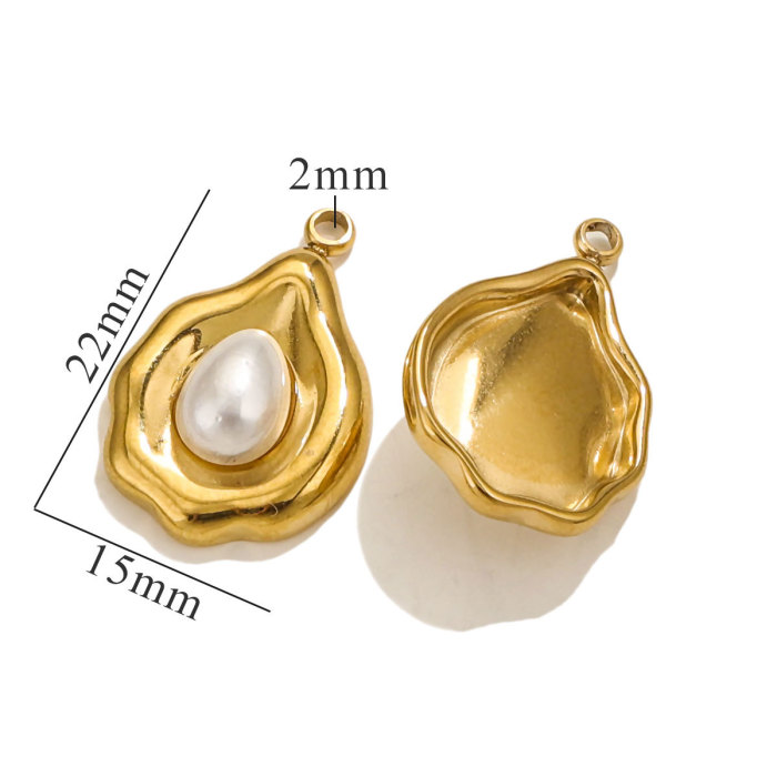 Stainless Steel Gold Color PVD Plated Boots Charms Pendant DIY Necklace Bracelet Earring Jewelry Making Accessories