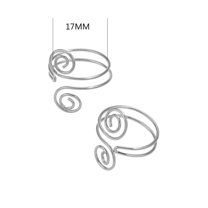 Gold Stainless Steel Open Ring Settings Flat Blank Base Resin Cabochons Tray Ring Bezel Jewelry Making