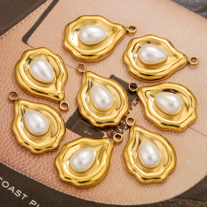 Stainless Steel Gold Color PVD Plated Boots Charms Pendant DIY Necklace Bracelet Earring Jewelry Making Accessories
