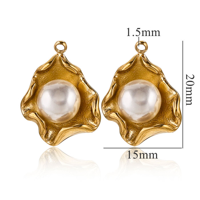 Stainless Steel Gold Color PVD Plated Boots Charms Pendant DIY Necklace Bracelet Earring Jewelry Making Accessories