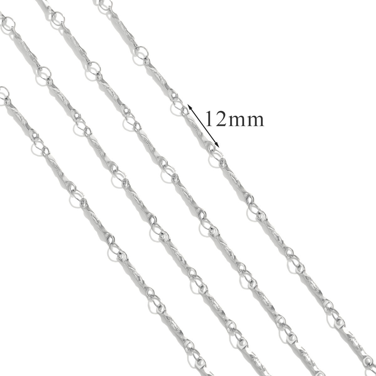 Stainless Steel 18K Gold Plated Titanium Steel Chain Accessories Non-Discoloring Ins Style Fashion Jewelry Accessories