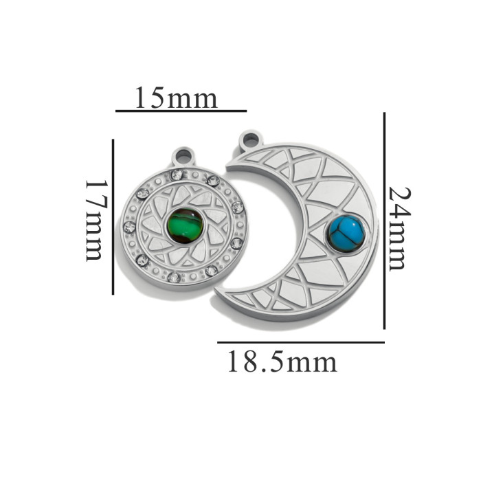 Fashion Best Friends Pendants Heart Enamel Metal Charms DIY Making Bracelets Necklace Women Jewelry Gifts