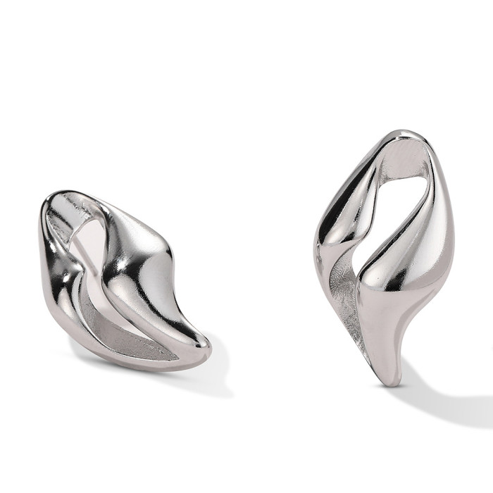 Ins Style French Earrings Cool Sophisticated Temperament Irregular Earring Jewelry for Women