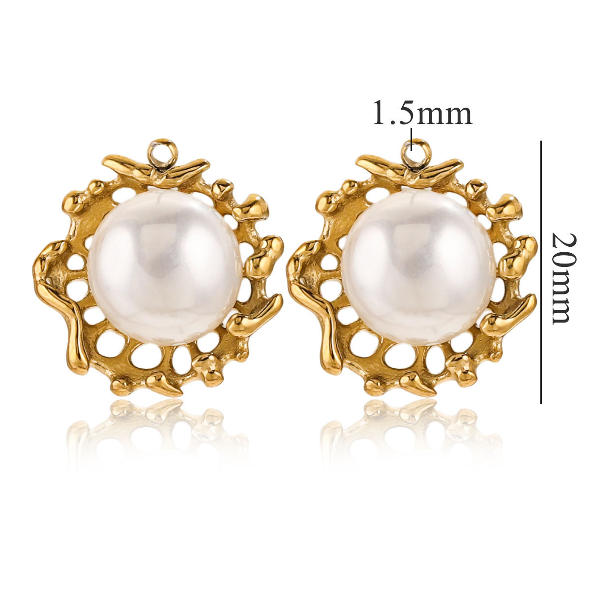 Stainless Steel Gold Color PVD Plated Boots Charms Pendant DIY Necklace Bracelet Earring Jewelry Making Accessories