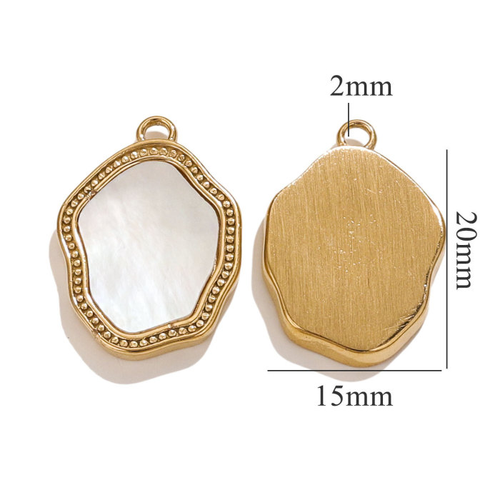 Stainless Steel Gold Color PVD Plated Boots Charms Pendant DIY Necklace Bracelet Earring Jewelry Making Accessories