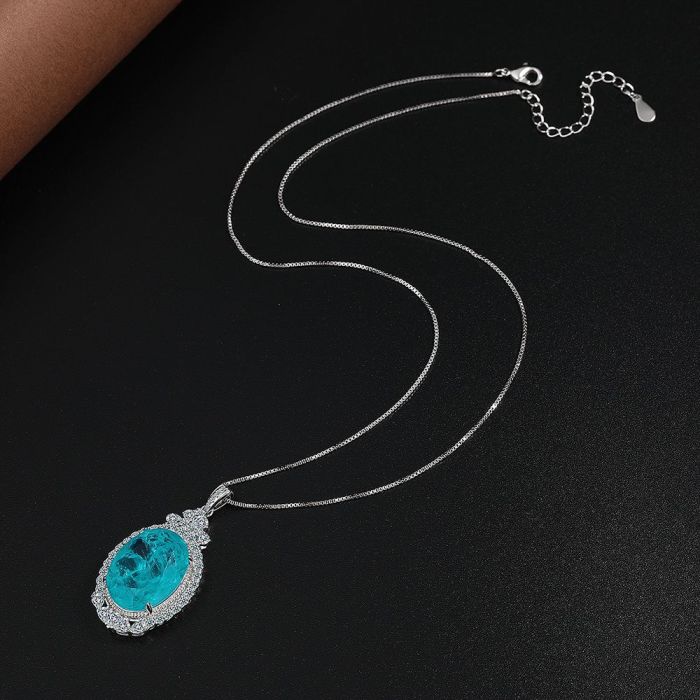 New Luxury Design Jewelry Full of Diamond Jewelry Women's Necklace Women