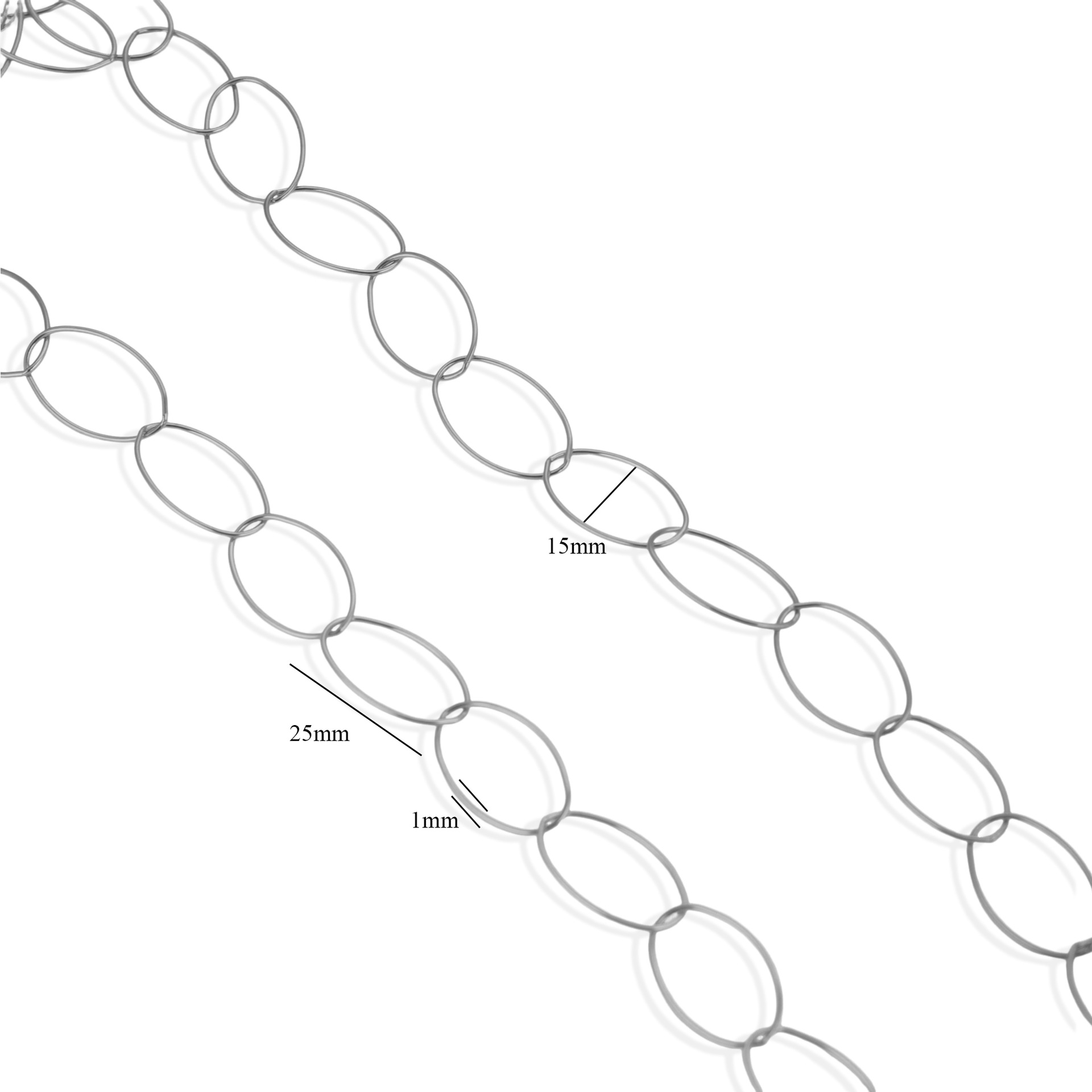 Stainless Steel DIY Chains Accessories Gold-plated Suitable for Making Necklaces Bracelets Jewelry Making Materials Wholesale