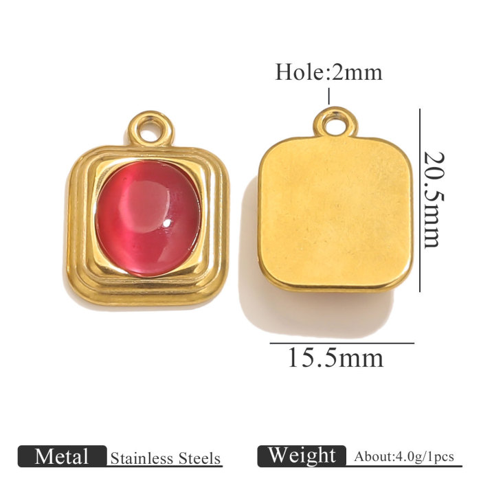 Stainless Steel Disc Chains Gold Color Round Charms Pendants Chain for Jewelry Making DIY Necklace Bracelet