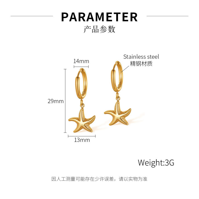 Bohemia Shiny Zircon Fish Bone Hoop Earrings for Fashion Women Ocean Series Cute Animal Jewelry Accessories