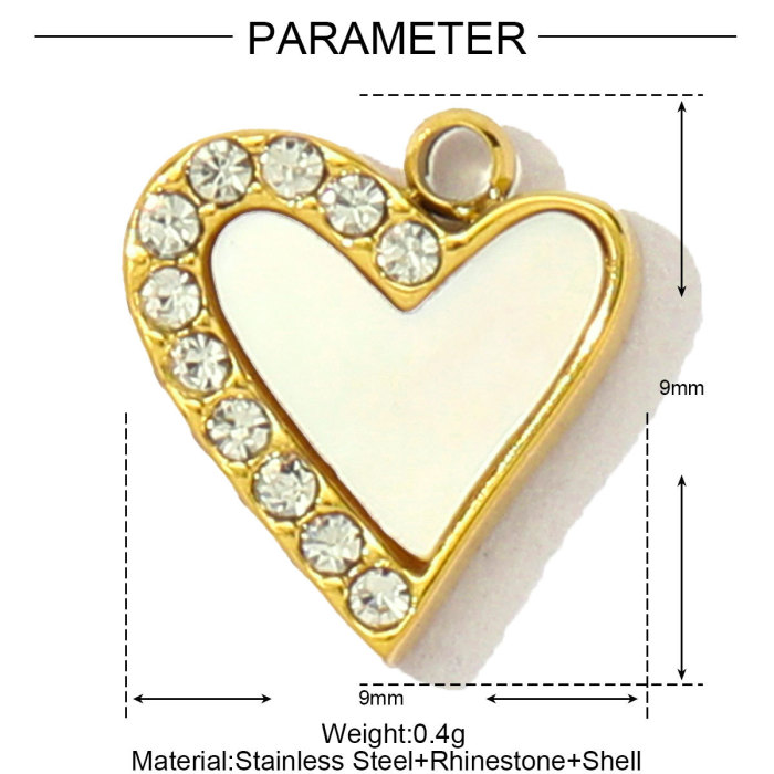 Stainless Steel Life Tree Rhinestone Diy Charm Women Horseshoe Cross Necklace Pendant Elephant Lock Jewelry Wholesale
