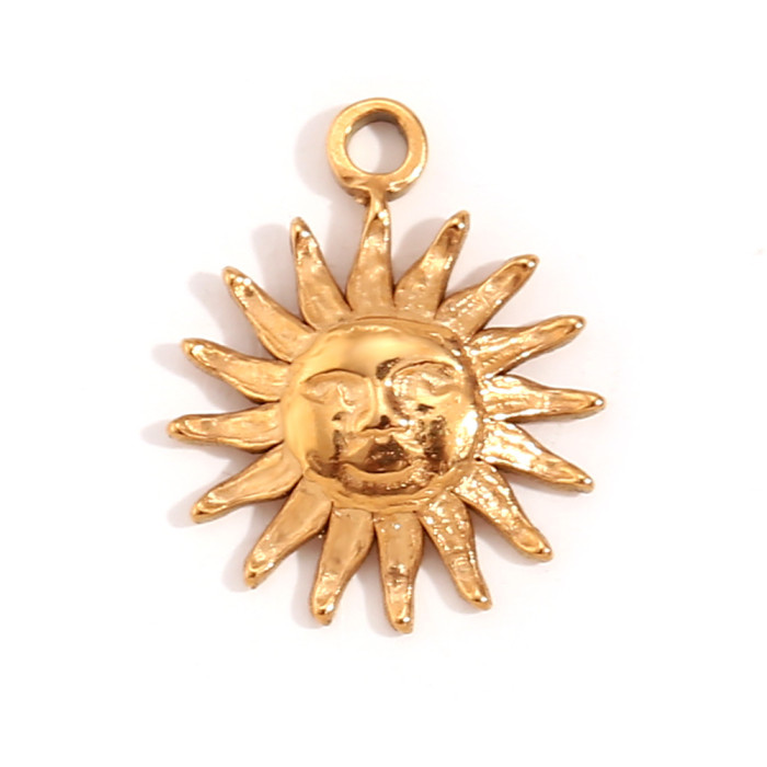 Cross Series Handmade Diy Stainless Steel Gold Jewelry Accessories, Classic Fashion Cross Pendant