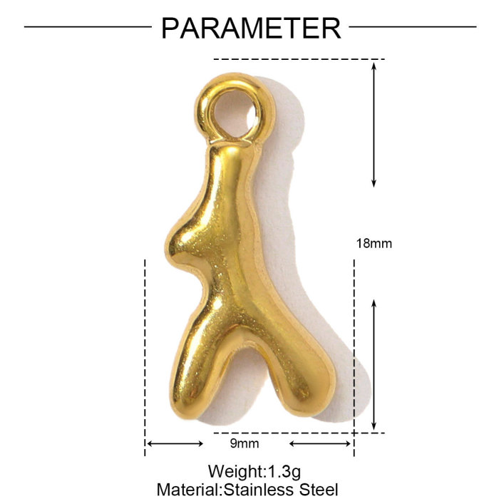 Stainless Steel Coconut Palm Pendants Shell Conch Charms for DIY Fashion Jewelry Making Necklace Earring Wholesale