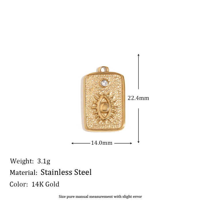 Lovely Scallop Dolphin Sparkling Coconut Tree Heart Bow Flower Charms for Jewelry Making Stainless Steel Charm
