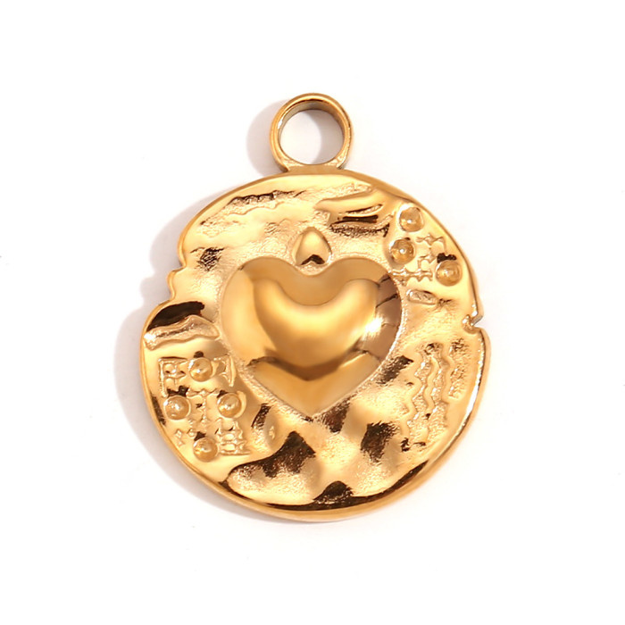 Cross Series Handmade Diy Stainless Steel Gold Jewelry Accessories, Classic Fashion Cross Pendant