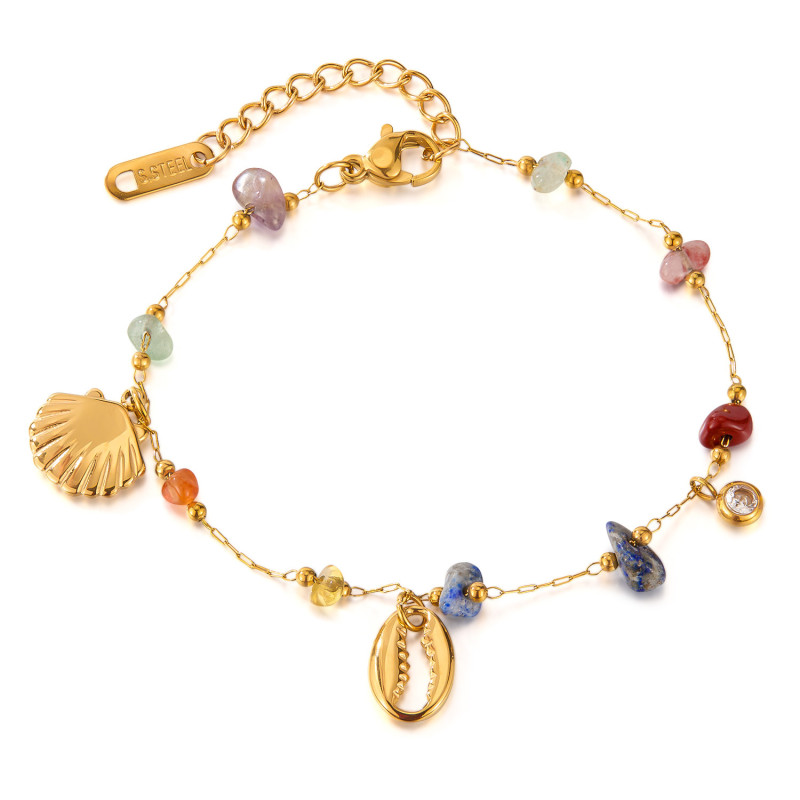 Vintage Sweety Bracelet for Women Trendy Ocean Element Metal Bracelet Trendy Body Chain