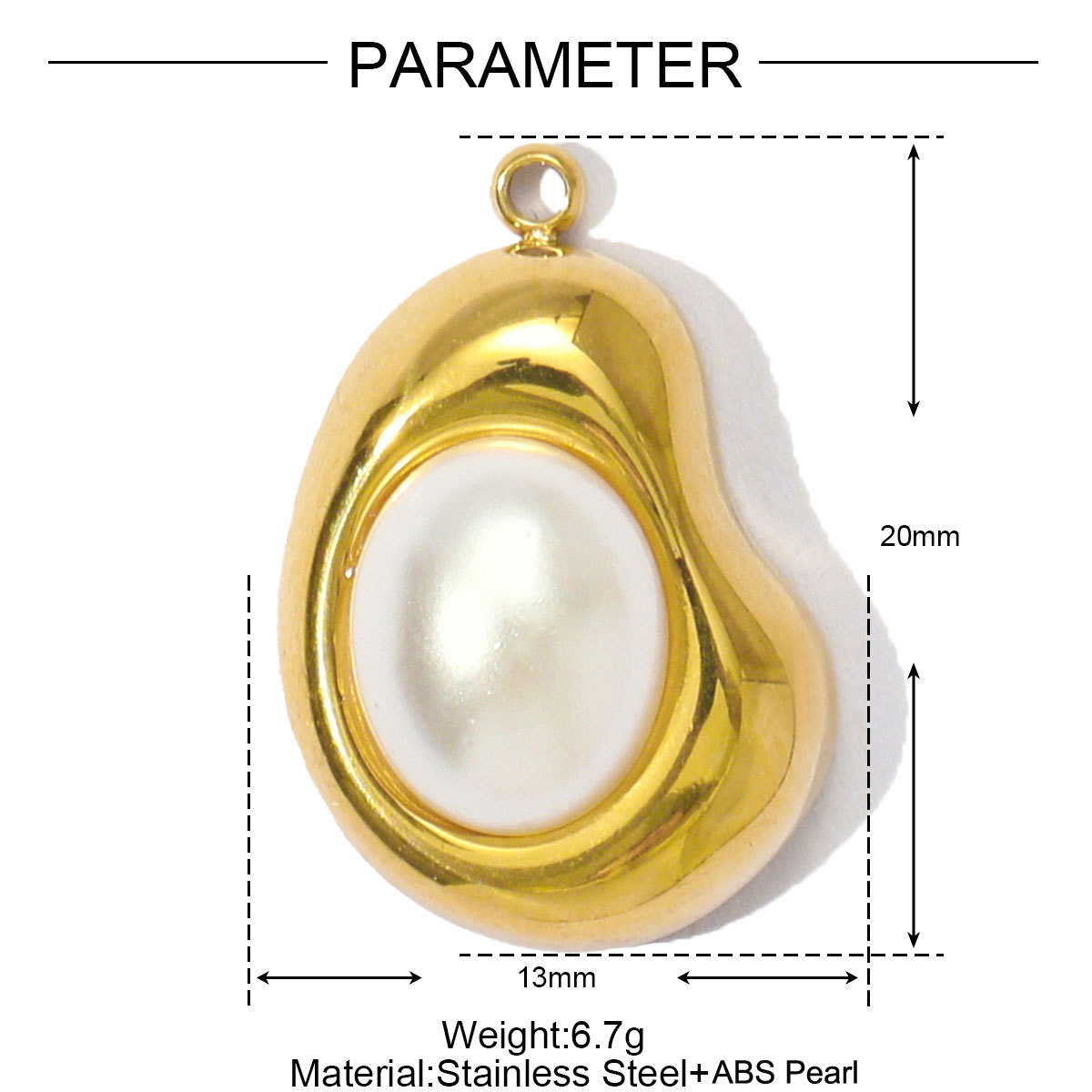 Stainless Steel Geometrical Natural Stone Pendants Charms for DIY Fashion Jewelry Making Necklace Earring Wholesale