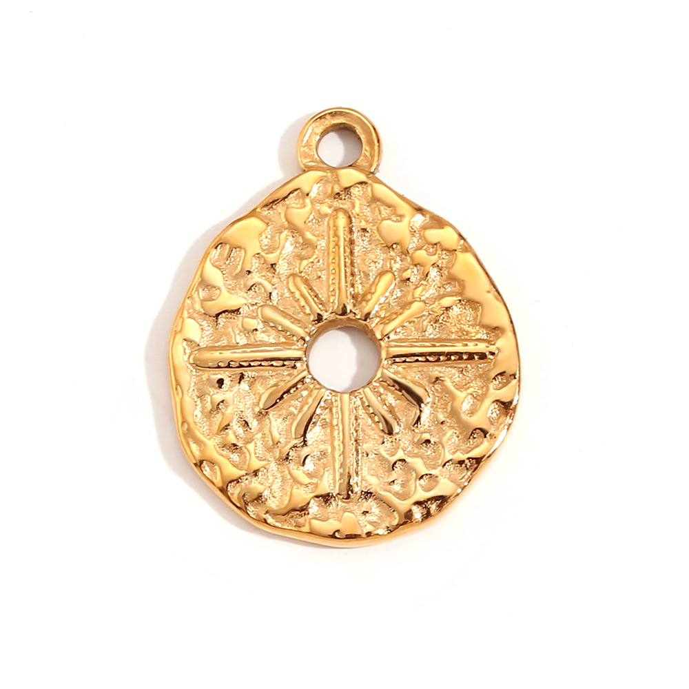 Cross Series Handmade Diy Stainless Steel Gold Jewelry Accessories, Classic Fashion Cross Pendant