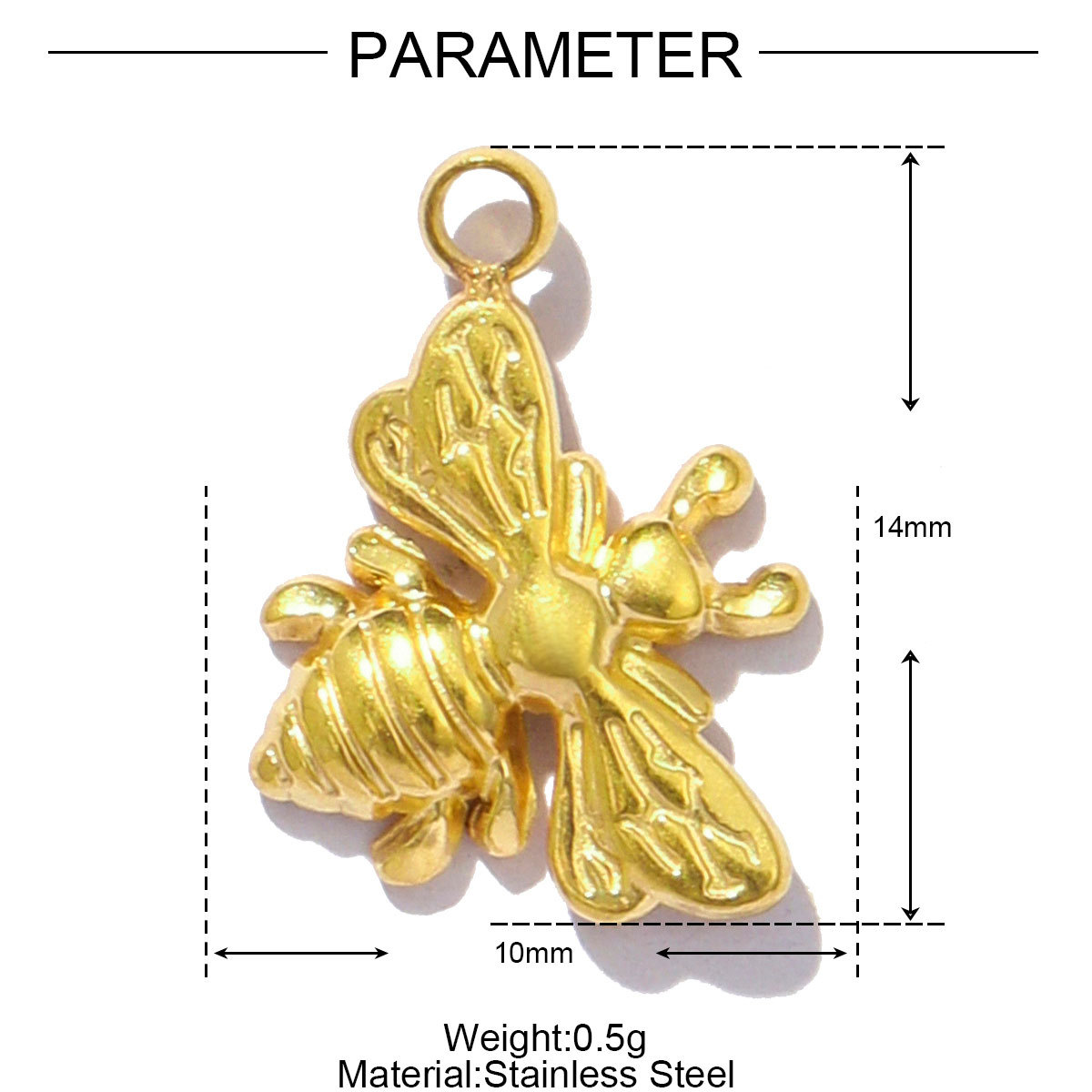 Stainless Steel Sunflower Love Heart DIY Charms Women Bow Knot Bee Necklace Pendants Hamsa Hand Jewelry Wholesale