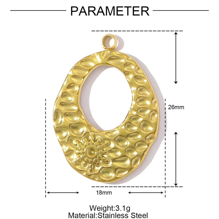 Stainless Steel 18K Real Gold Flower Stars Diy Charms Women Angel Wings Snake Necklace Pendants Rose Jewelry Wholesale
