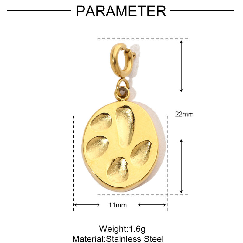 Life Tree Cross Stainless Steel Diy Clip on Charms Love Flower Sun Women Bracelet Necklace Lobster Pendant