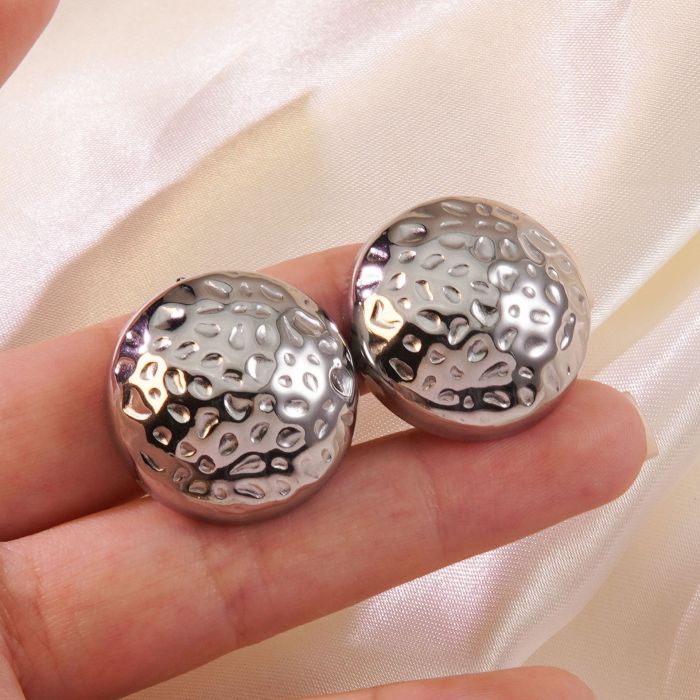 Earrings Light Luxury High-end French Retro Stud Earrings Titanium Steel Earrings Stainless Steel Earrings Earrings f...