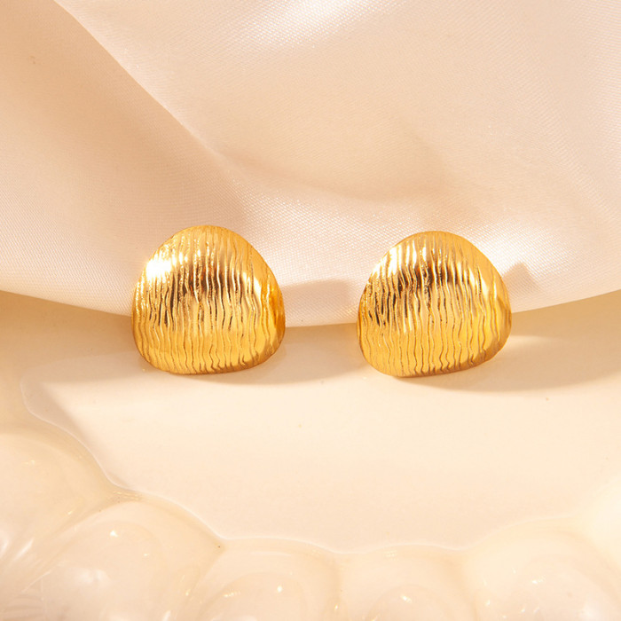 Style Stainless Steel Earrings Bowknot Pearl Ear Jewelry Flower Stud Earrings Non-Fading High-Quality Earrings Gold f...