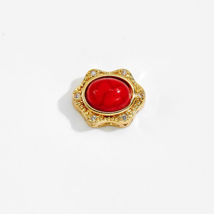 DIY Bracelet Materials College Entrance Exam Blessings Future Is Promising Matte Gold Through-hole Beads Alloy Spacer...