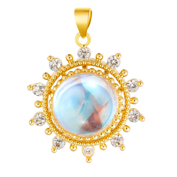TikTok Hot Sale Copper Plated Micro Inlaid Pendant Wholesale Self-Selected Hundred Styles Copper Pendant Freely Matched Source Factory Wholesale Without Chain