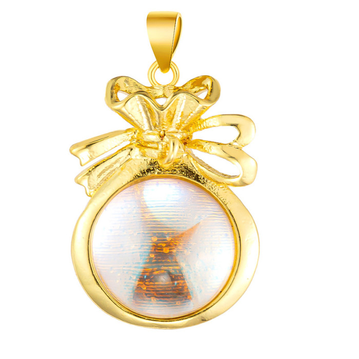 TikTok Hot Sale Copper Plated Micro Inlaid Pendant Wholesale Self-Selected Hundred Styles Copper Pendant Freely Matched Source Factory Wholesale Without Chain