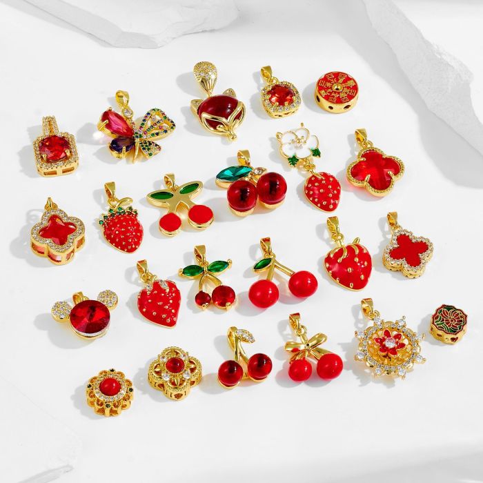 DIY Bracelet Materials College Entrance Exam Blessings Future Is Promising Matte Gold Through-hole Beads Alloy Spacer...