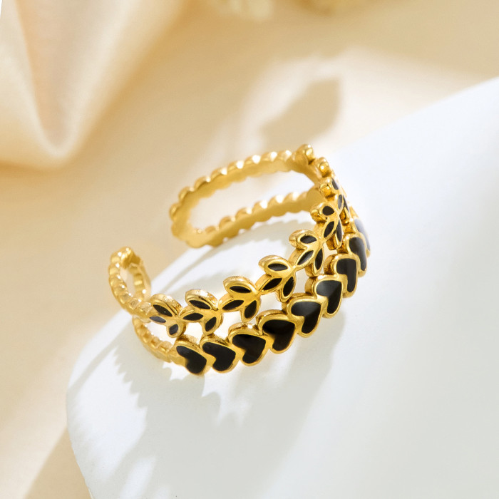 Japanese and Korean Multi-layer Irregular Thin Circle Open Index Finger Ring for Women, Personalized Ins Style, Simpl...
