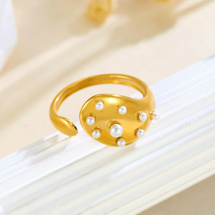 Japanese and Korean Multi-layer Irregular Thin Circle Open Index Finger Ring for Women, Personalized Ins Style, Simpl...