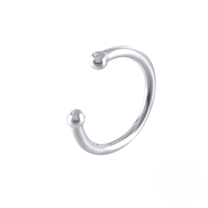 European and American Classic Single Ear Thread Non-Pierced Ear Clip Creative Fashion Minimalist Ins Style Ear Buckle Non-Pierced Earrings