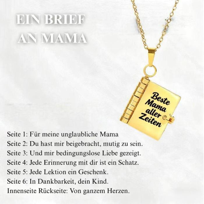 Cross-Border Hot Selling Titanium Steel Women's Love Letter Necklace Openable Pendant Couple New Style Personality Temperament Necklace Clavicle Chain