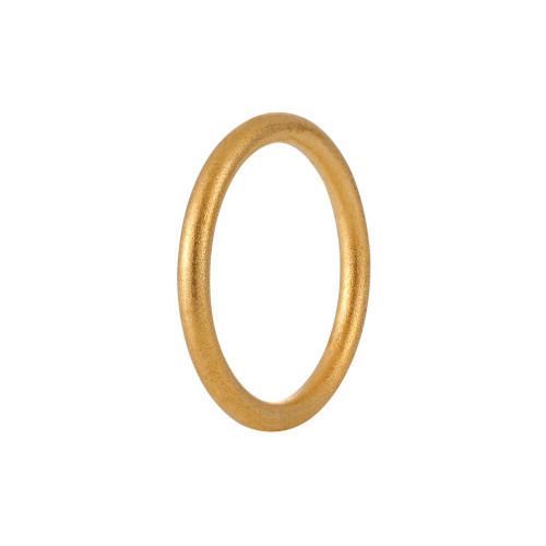 New Chinese Style National Trend Ancient Method Heritage 2mm Matte Sandblasting Ring Plain Solid Niche Minimalist Titanium Steel Ring