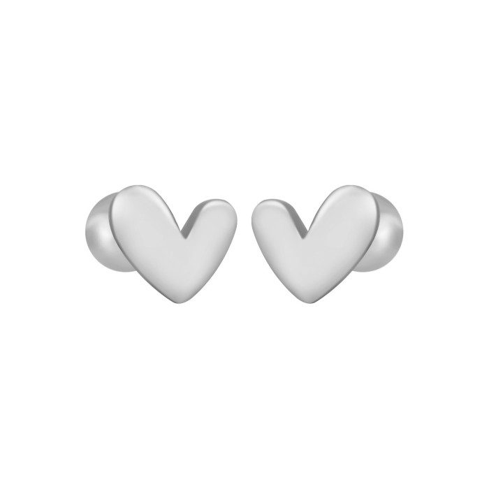 Korean Style INS New Titanium Steel No Need to Remove Earrings for Showering Ear Bone Studs Pentagram Flower Heart Ea...