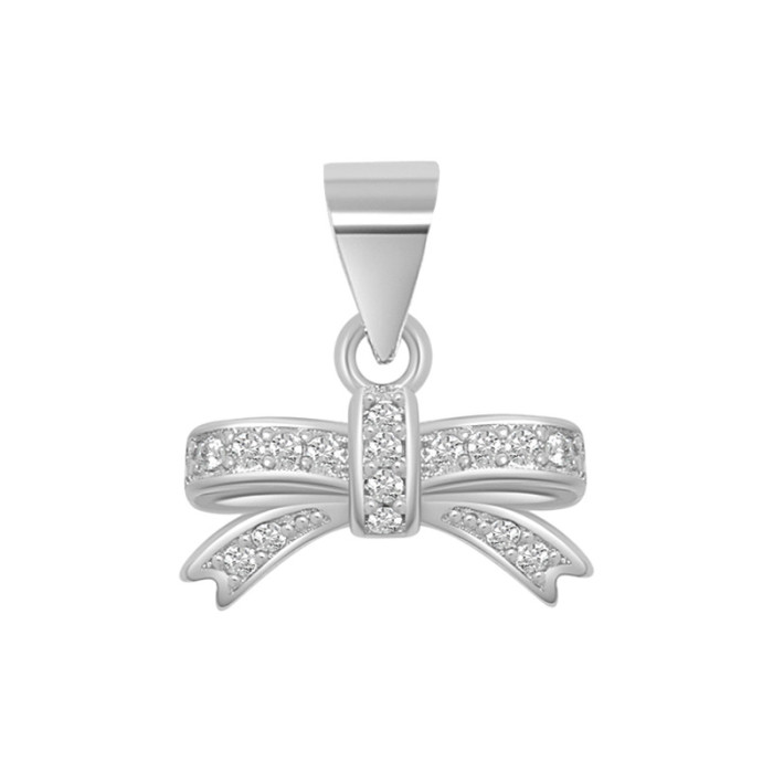 Irregular Bow Pendant Collarbone Chain for Women, Internet Celebrity Japanese and Korean Version, Niche High-end Design Bow Necklace