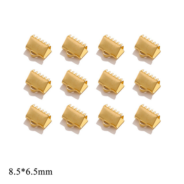 Stainless Steel Curly Bead Clasp Titanium Steel DIY Jewelry Bracelet Clip Necklace Bangle Connector Accessories Wholesale