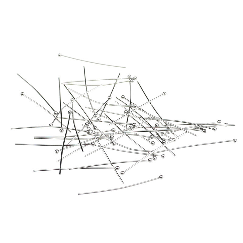 Stainless Steel Ball Head Needle Handmade DIY Jewelry Accessories Beading Needle Earrings Bracelet Making Materials Wholesale