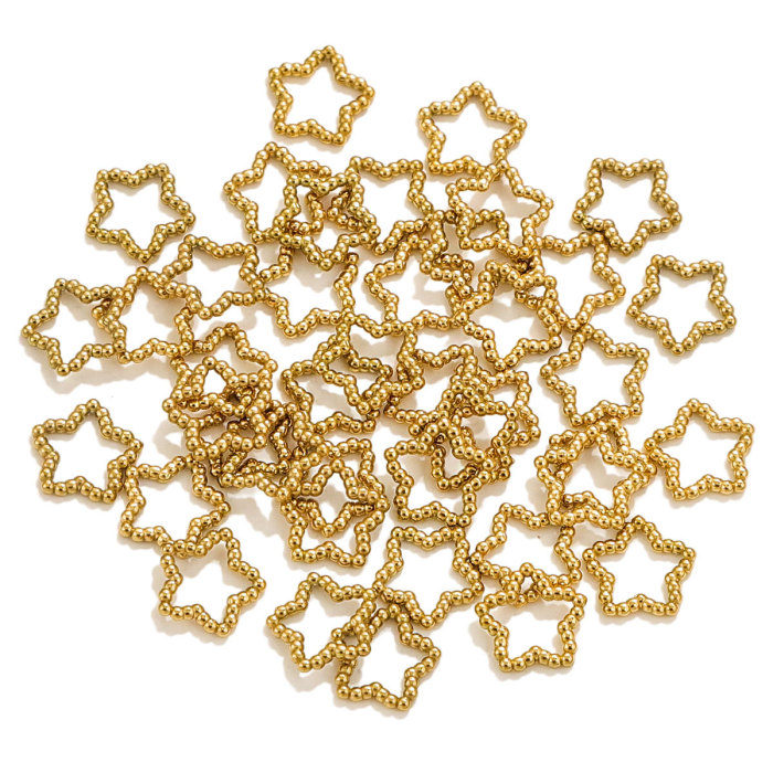 Stainless Steel Twist Closed Ring Twisted Connector Geometric Mini Spiral Shape DIY Jewelry Making Supplies