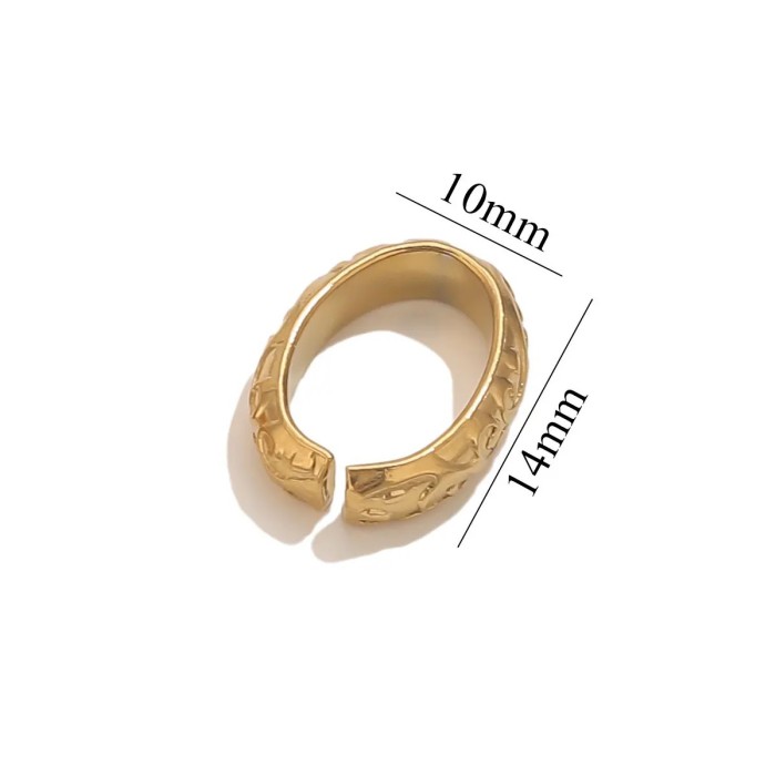 Stainless Steel Texture Necklace Clasp Oval Melon Seed Clasp Melon Seed Machine DIY Jewelry Accessories Semi-finished...