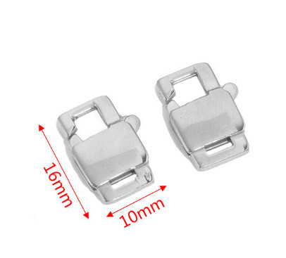 Stainless Steel Japanese Buckle Fine Polished Necklace Lobster Clasp Connector Buckle Bag Hanging Buckle Vacuum Adjus...