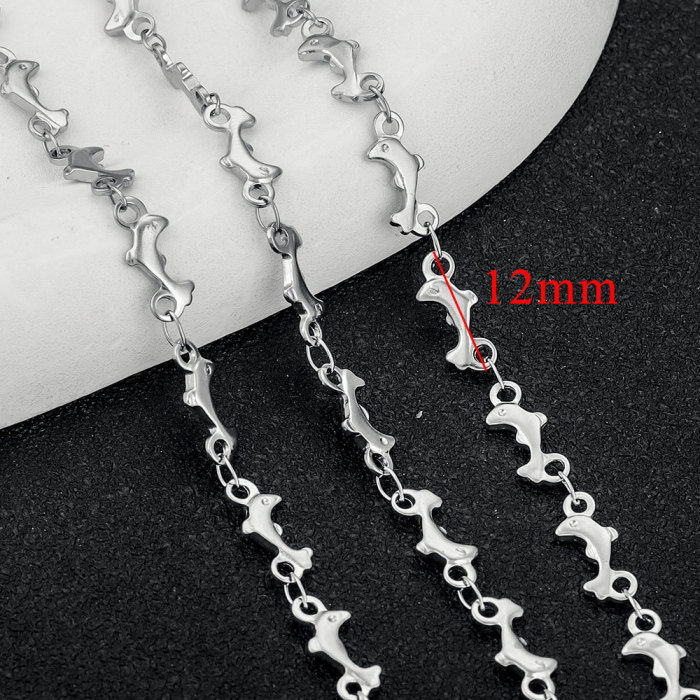 Stainless Steel Necklace for Women, Niche Design, Titanium Steel Handmade Chain, DIY Chain, Wholesale, Hot-Selling Je...