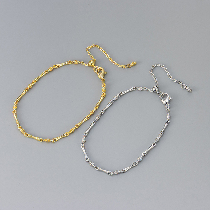 New Chinese Style Ascending Bamboo Bracelet New Women's Exquisite Light Luxury High-end Sense Layered Wear Versatile Fashion Jewelry