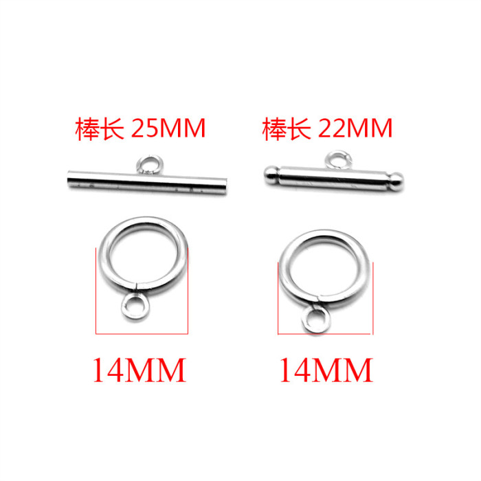 Stainless Steel OT Clasp OT Bar Jewelry Connector Bracelet Necklace Jewelry Clasp DIY Handmade Jewelry Accessories