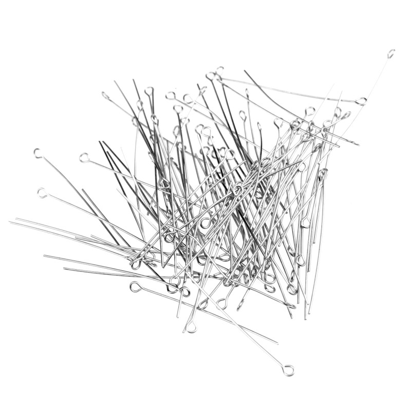 Stainless Steel 9-shaped Needle Handcraft DIY Jewelry Accessories Beading Needle Earring Bracelet Making Materials Wholesale