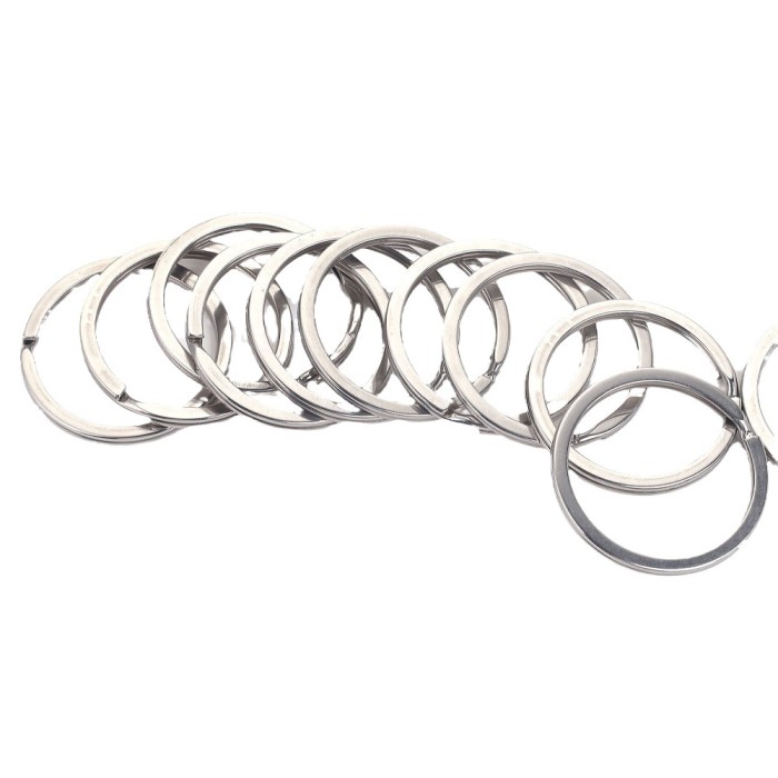 Stainless Steel Key Ring Keychain Key Holder DIY Handmade Keychain Accessories Creative