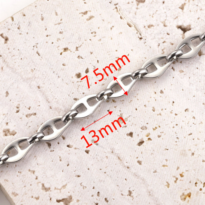 Multi-style Stainless Steel Trendy Punk Chain Jewelry DIY Jewelry Making Bracelet Rolling Jewelry Making Supplies Nec...